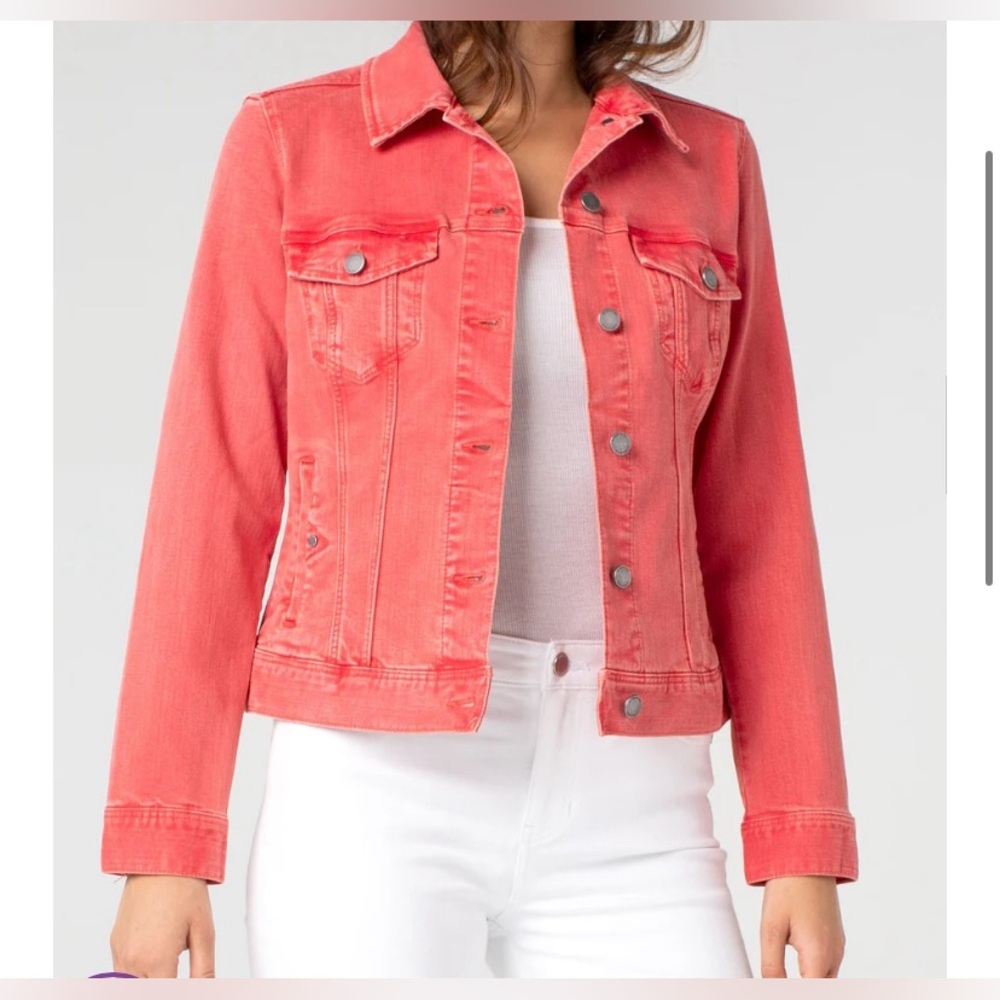 Liverpool Coral Jean Jacket